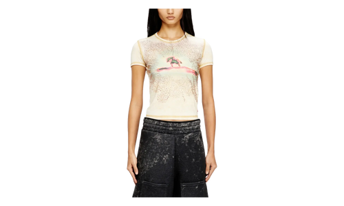 T-UNCUTIES-LONG-S10 Tank Top WMNS "Cream" A21826 0PLBQ 7FUA