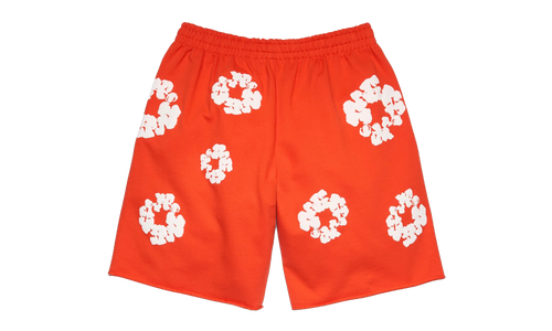 Cotton Wreath Sweatshorts "Dark Orange" DT618