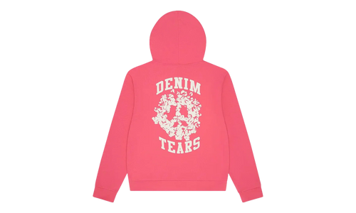 Denim University Zip Hoodie "Pink" DT426
