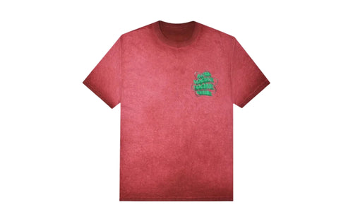 New & Gone Mineral Wash Tee "Red - Members Only Release" ASSC NAG002
