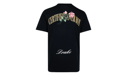 Certified Lover Boy Rose T-Shirt "Black" CLB BLK T 027