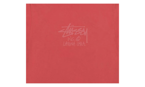 Laguna USA Pigment Dyed Tee "Guava" STUS390