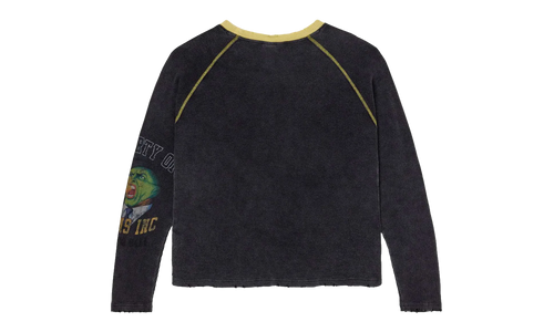 Lost and Found Thermal Sweatshirt "Black" VAL126