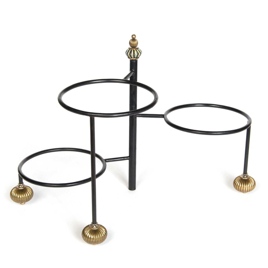 MacKenzie-Childs Serving Stand Large