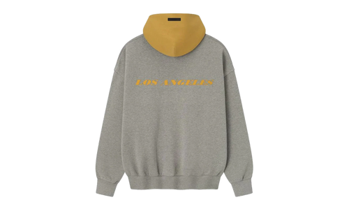 LAKERS SPORTS FIT HOODIE "CONCRETE HEATHER / CANYON" 192NB256405F