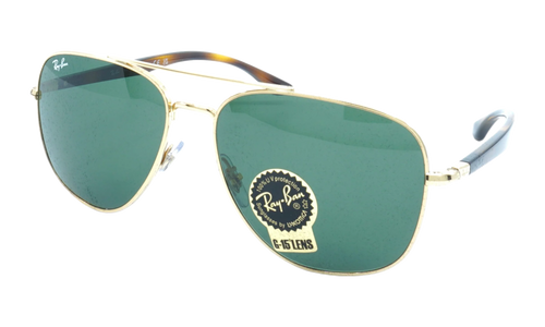 AVIATOR SUNGLASSES "POLISHED GOLD" RB3683-001-31