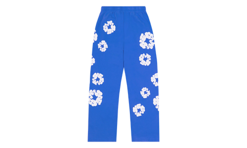 Cotton Wreath Baggy Sweatpants Blue "Blue" DT162