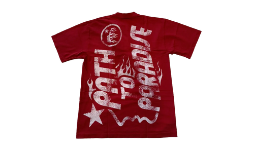 Jesus Emblem T-Shirt "Burgundy" HSR108
