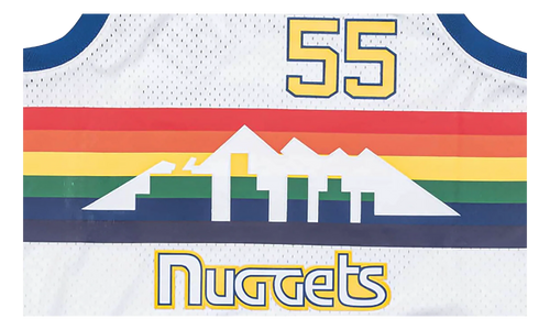 Denver Nuggets Dikembe Mutombo Swingman Jersey "1991 - 92 Home" 75E845E4