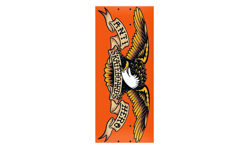 Antihero Classic Eagle Deck Skateboard "Orange" SU27422